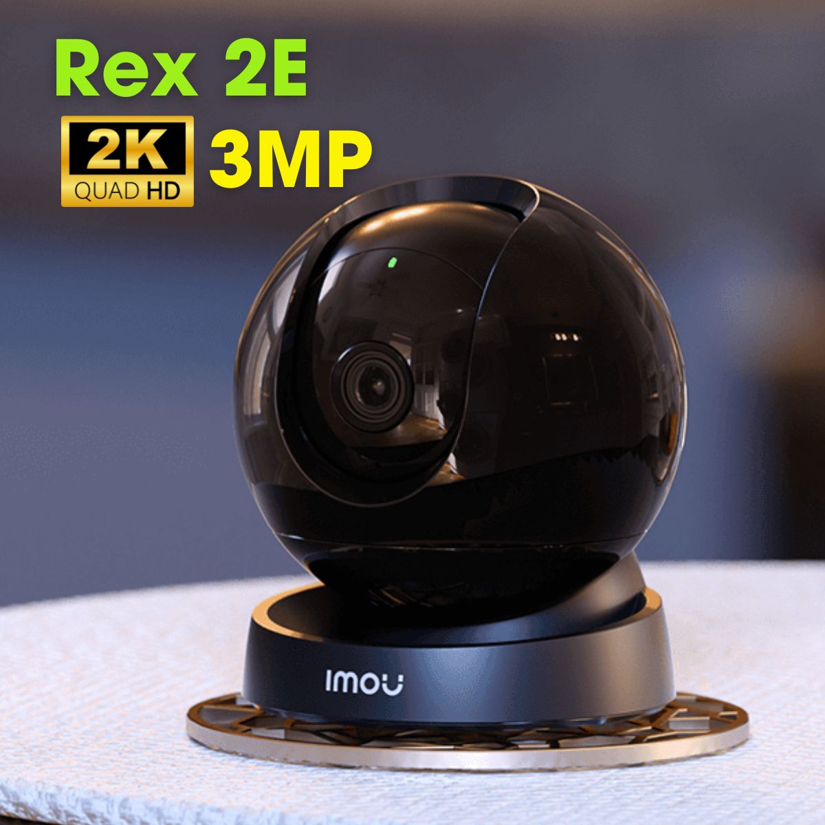 Camera wifi trong nhà Imou IPC-GK2DP-3C0WE 3MP 2K, tích hợp mic và loa, đèn LED và hồng ngoại 10m, cảnh báo chủ động