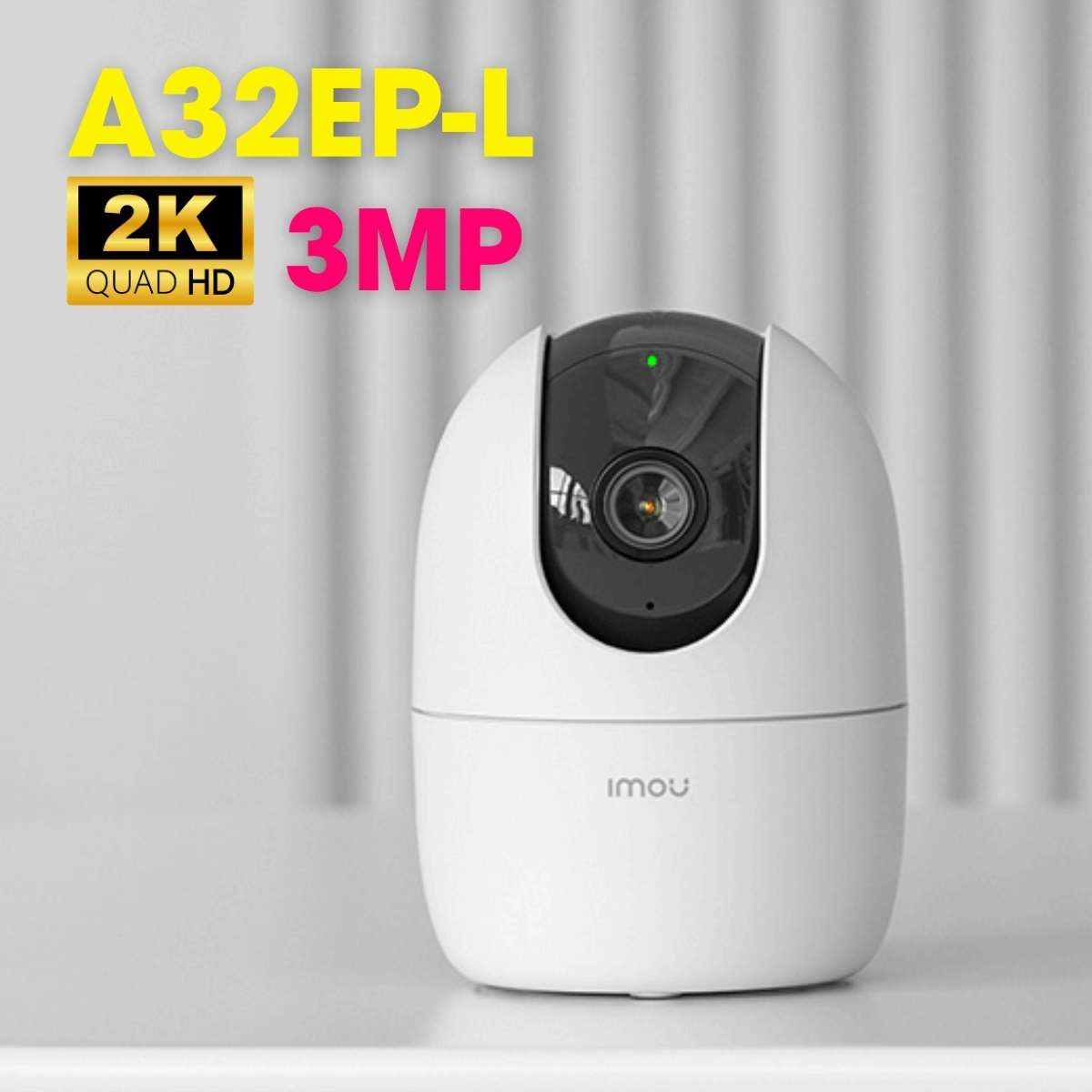 Camera wifi không dây trong nhà IMOU IPC-A32EP-L 3MP, hồng ngoại 10m, đàm thoại 2 chiều, phát hiện con người
